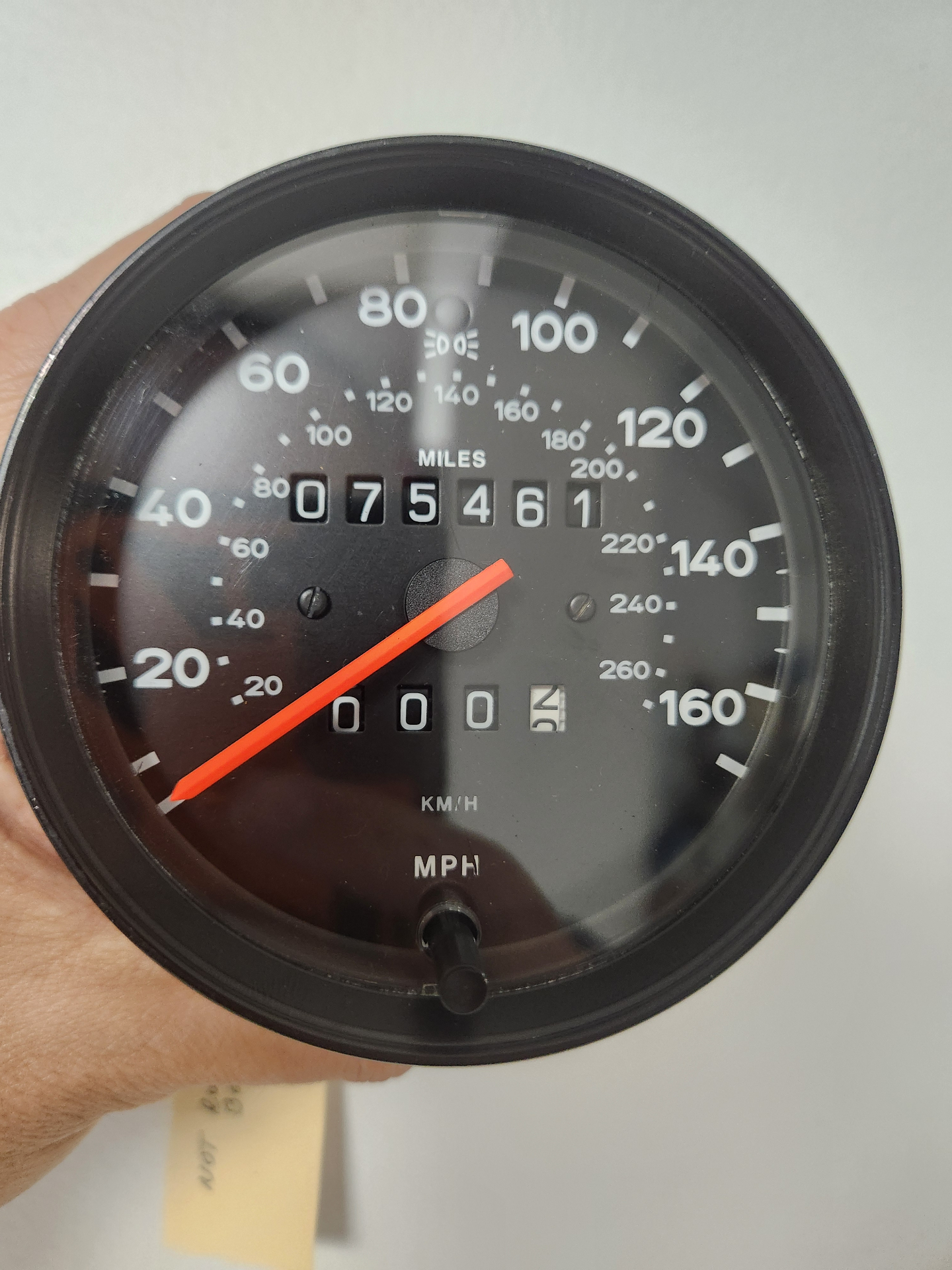 Porsche 911 odometer cluster repair