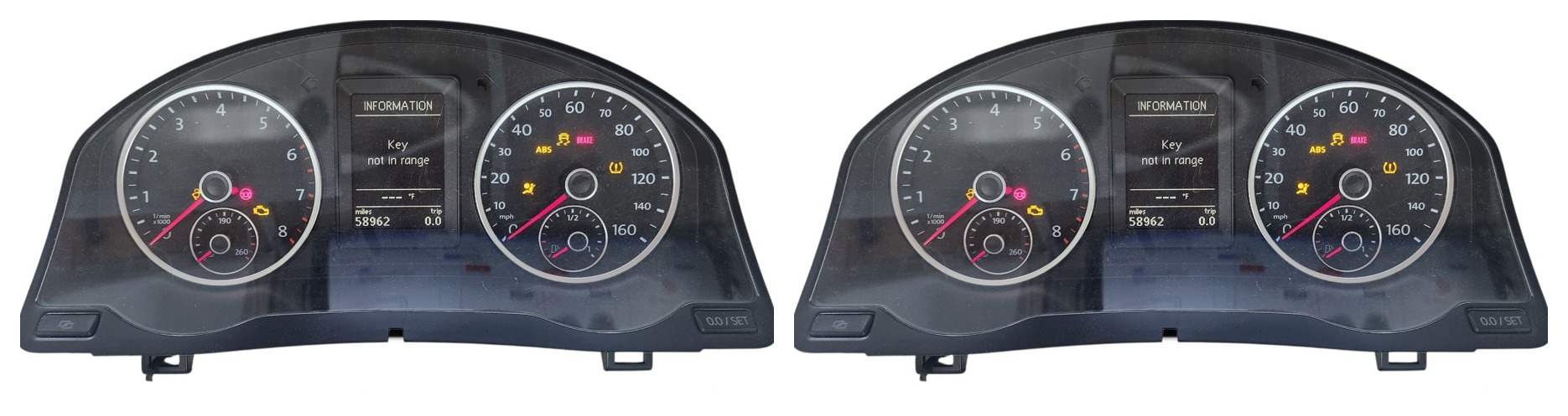 2012 - 2017 Volkswagen Tiguan Instrument Cluster Clone Service