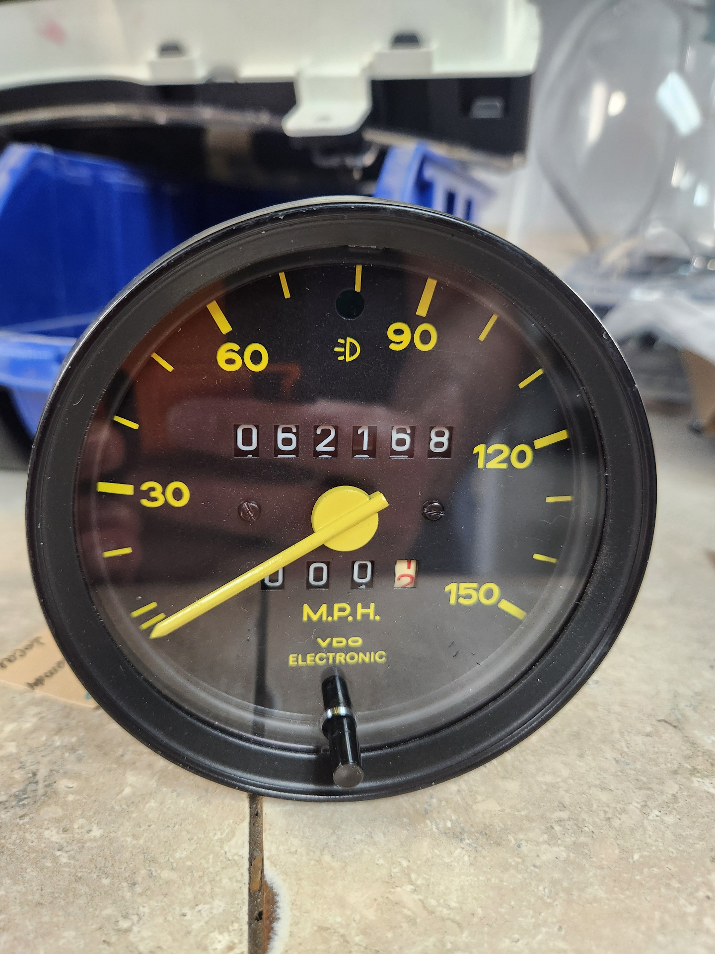 Porsche 930 odometer repair