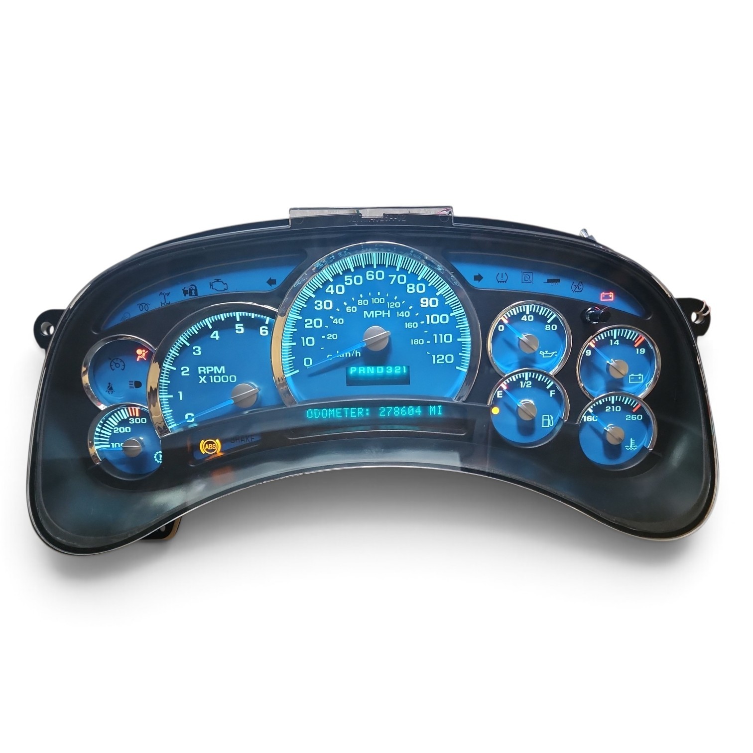 2003 - 2006 Chevrolet Silverado Rebuild in Blue