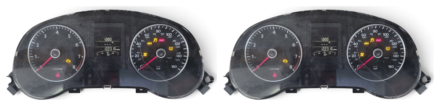 2011 - 2016 Volkswagen Jetta Instrument Cluster Clone Service