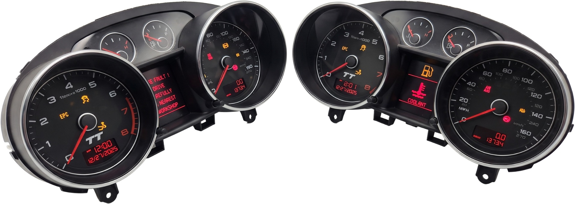 2006 - 2014 Audi TT Instrument Cluster Clone Service